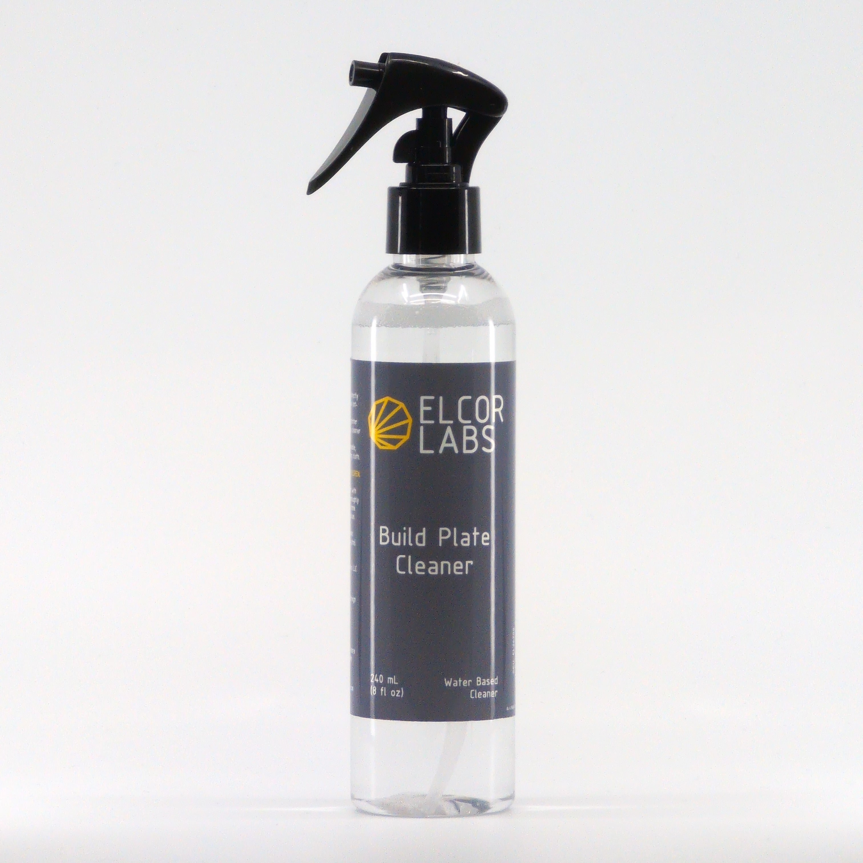 Build Plate Cleaner 8 oz Bottle w/ Mini Trigger Sprayer