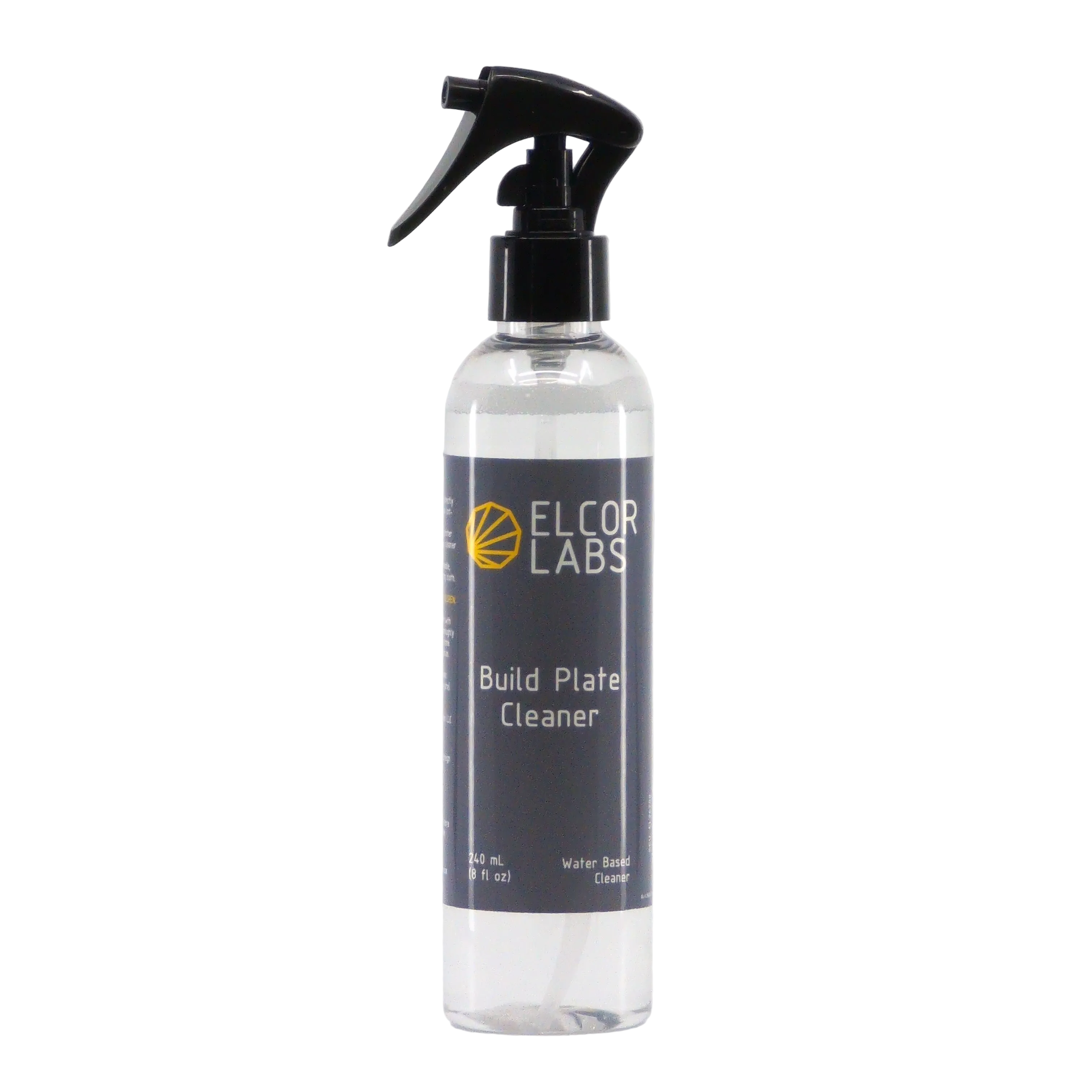 Build Plate Cleaner 8 oz Bottle w/ Mini Trigger Sprayer