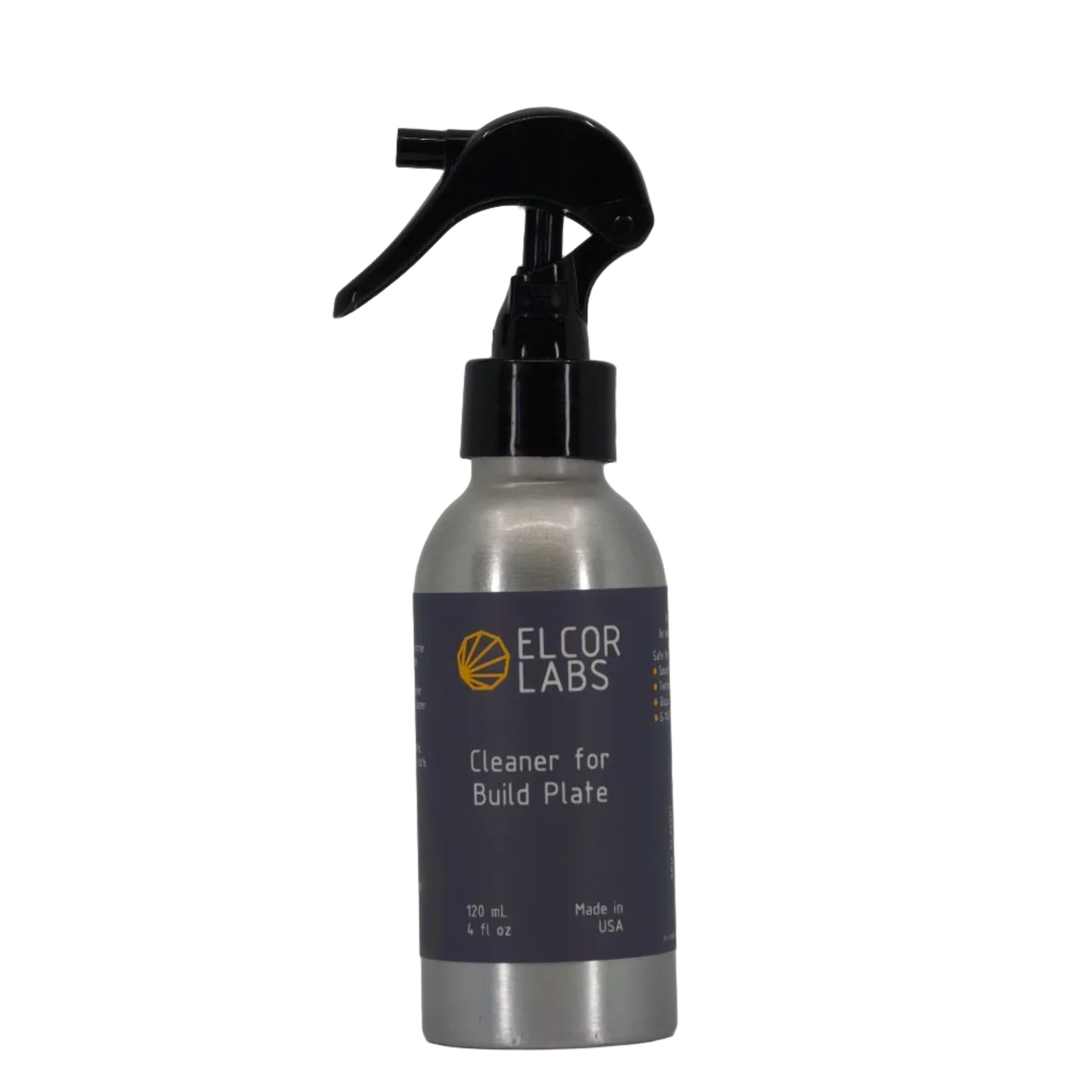 Build Plate Cleaner in Premium Aluminum Spray Bottle